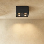 QuadLux Square Gimbal Downlight With Four Adjustable Heads
