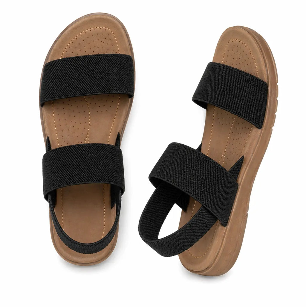 Sandalias elásticas – Ligeras y sin cordones para caminar y viajar | Fioriscas