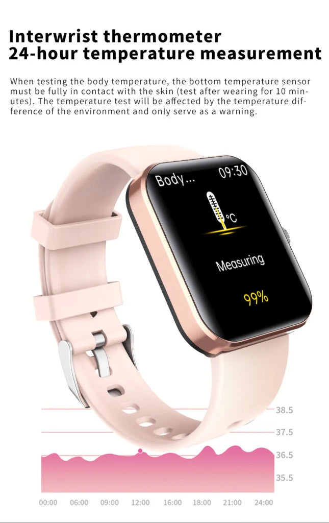 LumenSense Healthwatch Real-Time Wearable Tracker Device