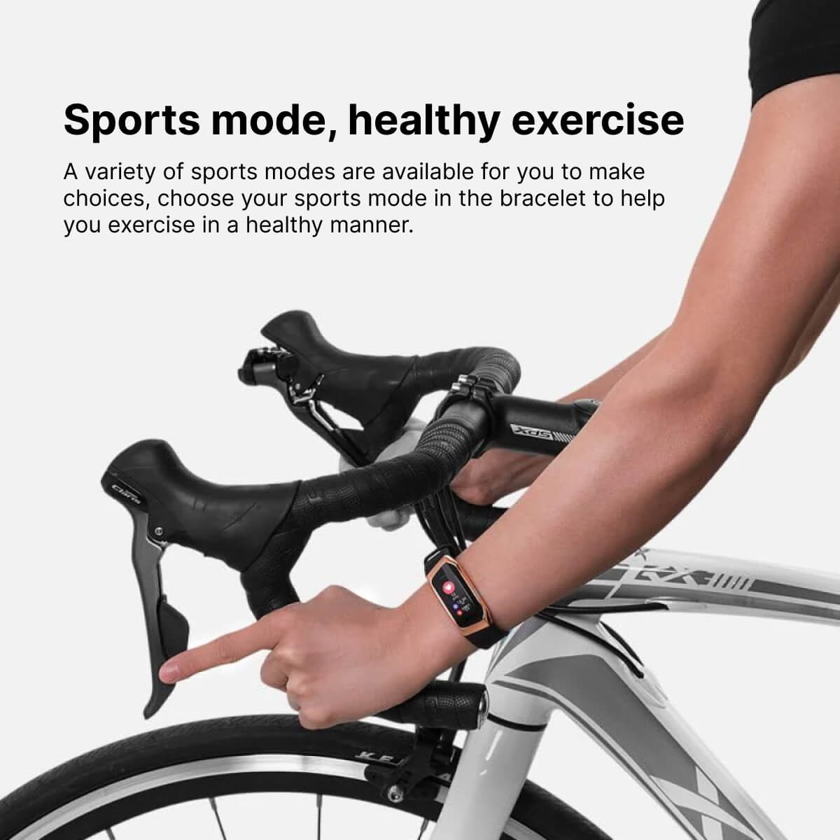 CardioSync-smartur til pulsmåling, blodtryksmåling og aktivitetssporing