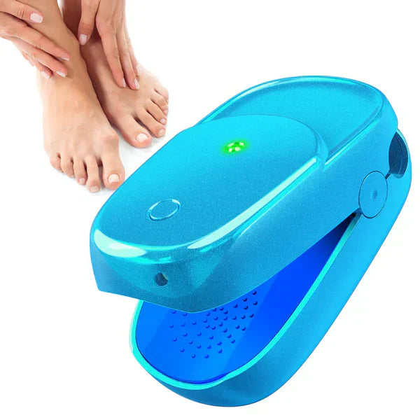 Lampe de soin des ongles à clipser, double faisceau de 905 nm et 470 nm, rechargeable