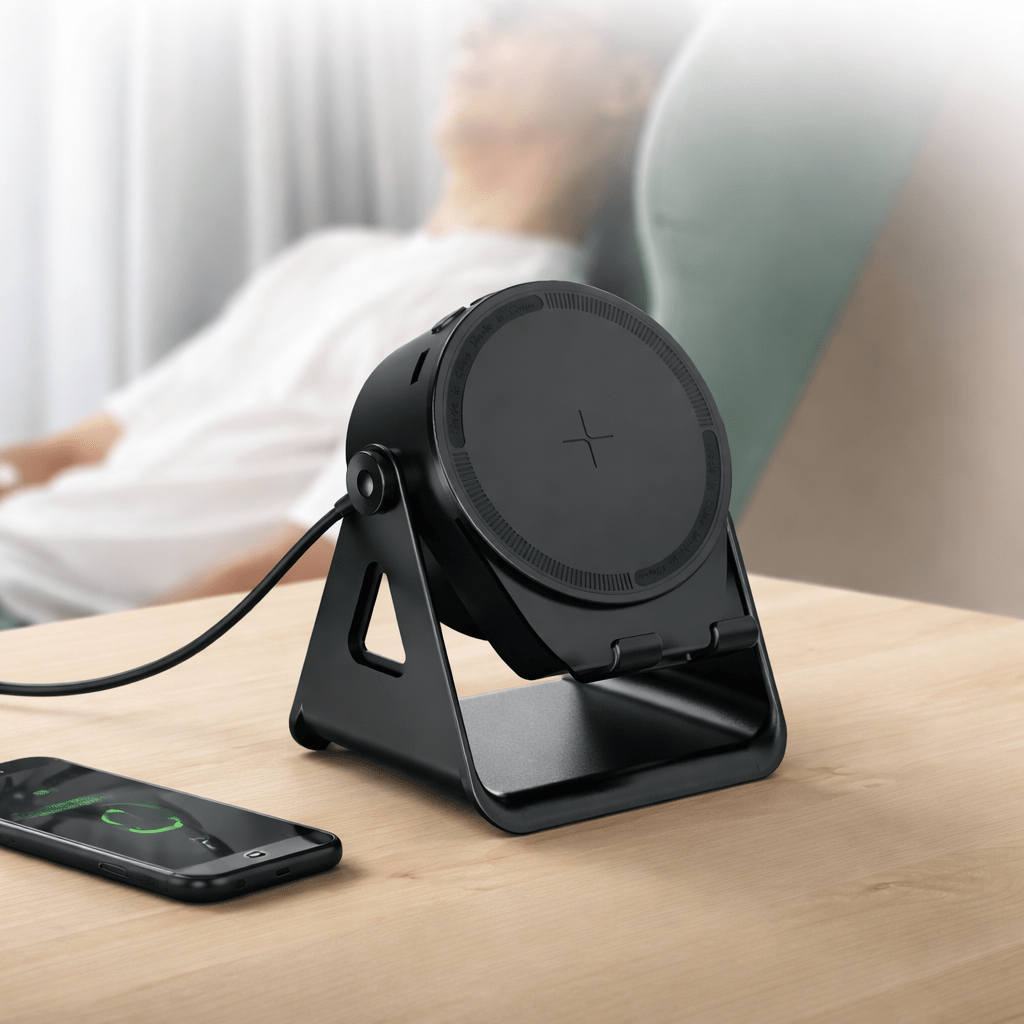 Phone Stand Bluetooth Speaker Power Bank With Induction Charging | Fioriscas