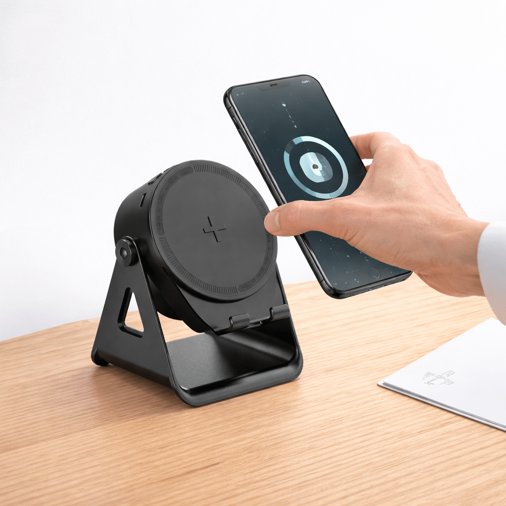 Phone Stand Bluetooth Speaker Power Bank With Induction Charging | Fioriscas