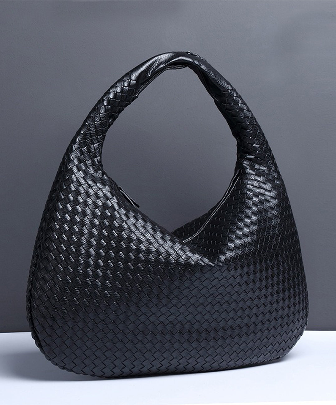 ElyraNova Vegan Leather Hobo Bag, 47 x 32 x 21 cm, Five Colors