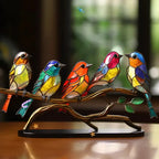 Window Bird Decoration