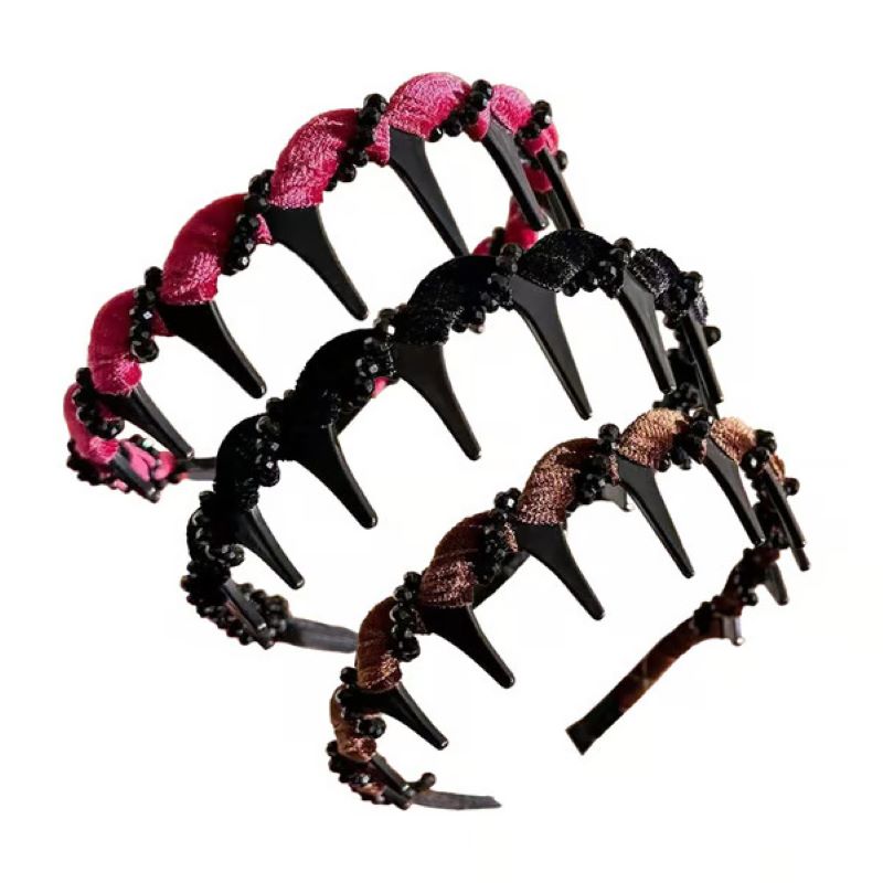 Vintage tooth comb headband