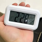 ساعة منبّه رقمية متعددة الوظائف بشاشة LED ووظيفة الغفوة - Fioriscas
