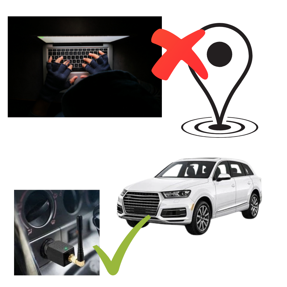 Portable GPS Signal Blocker for Car | 12V Lighter Powered Privacy Device