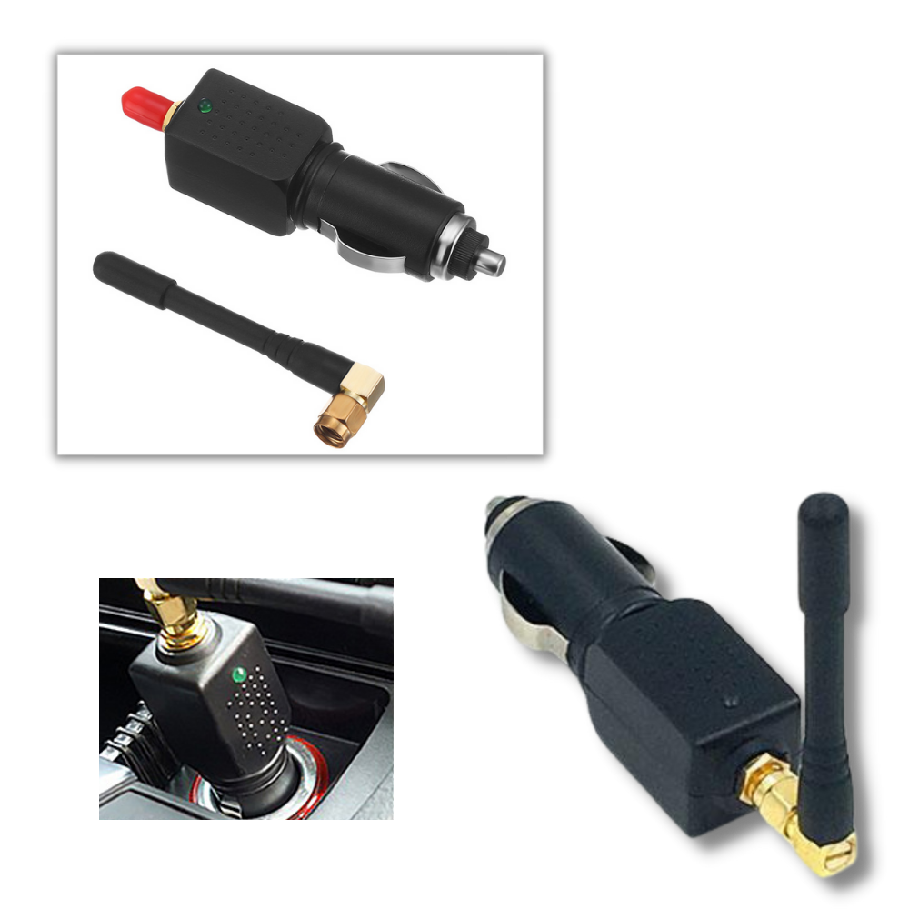 Portable GPS Signal Blocker for Car | 12V Lighter Powered Privacy Device