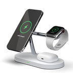 4-In-1 Wireless Charger QuattroCharge, MagSafe For iPhone & Watch