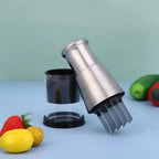 Hachoir à ail compact avec des lames métalliques durables - Fioriscas