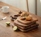 Tablas de cortar de madera de nogal premium para cocina y mesa - Fioriscas