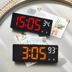 Digital alarm clock with voice control & dual alarm - Fioriscas