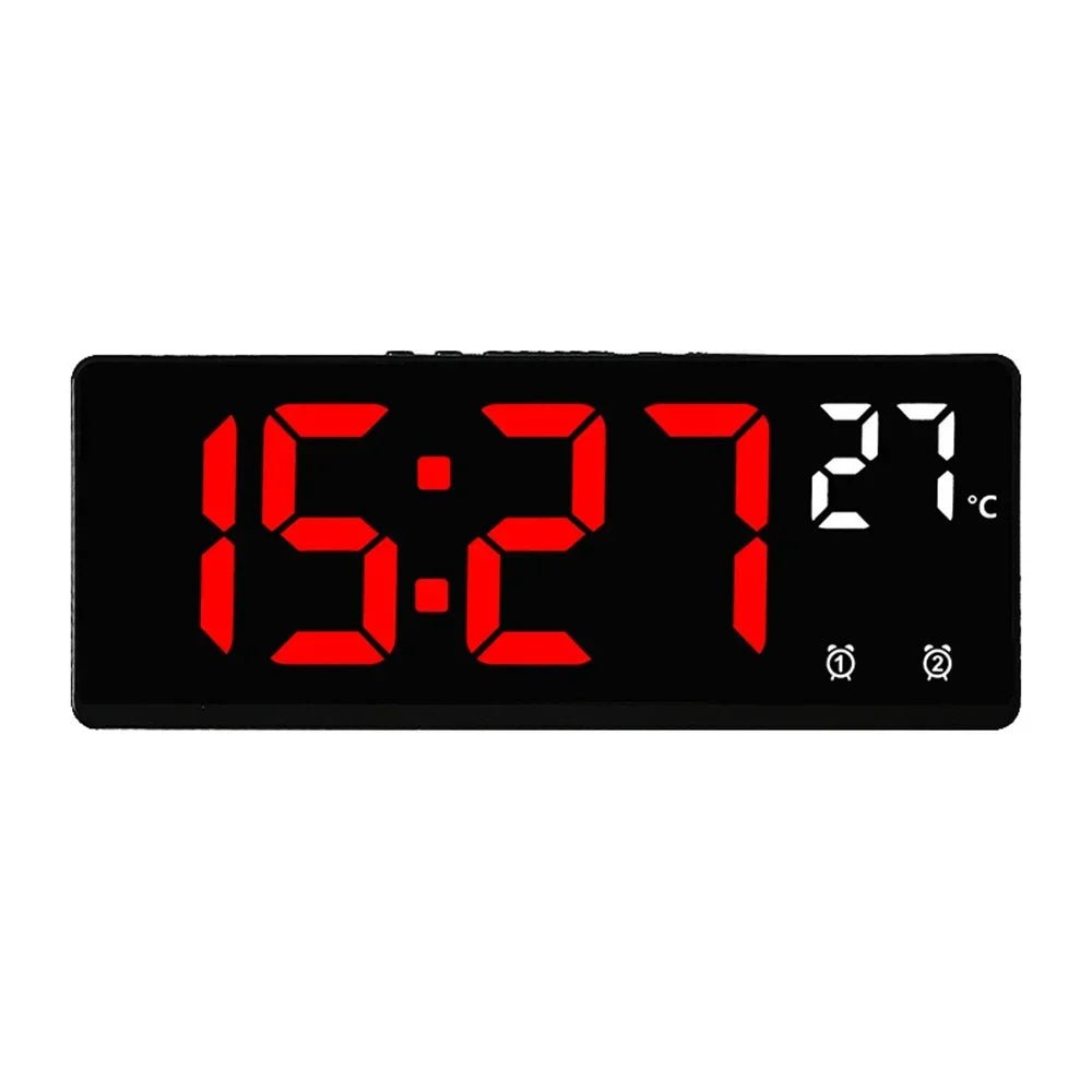 Digital alarm clock with voice control & dual alarm - Fioriscas