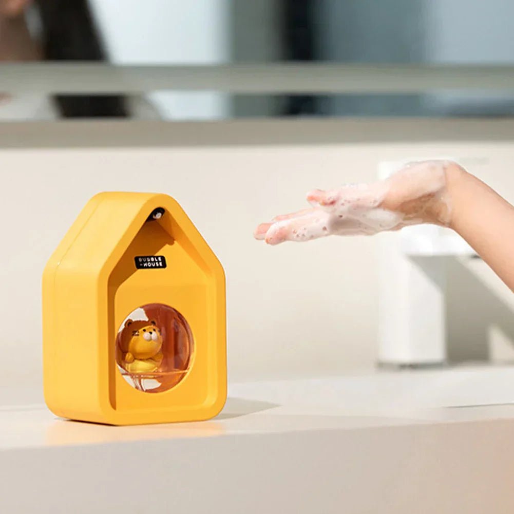 Dispensador automático de espuma para cuidado limpio de manos - Fioriscas