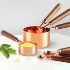 Ensiluokkainen mittasarja ruostumatonta terästä kuparipinnoitteella - Fioriscas