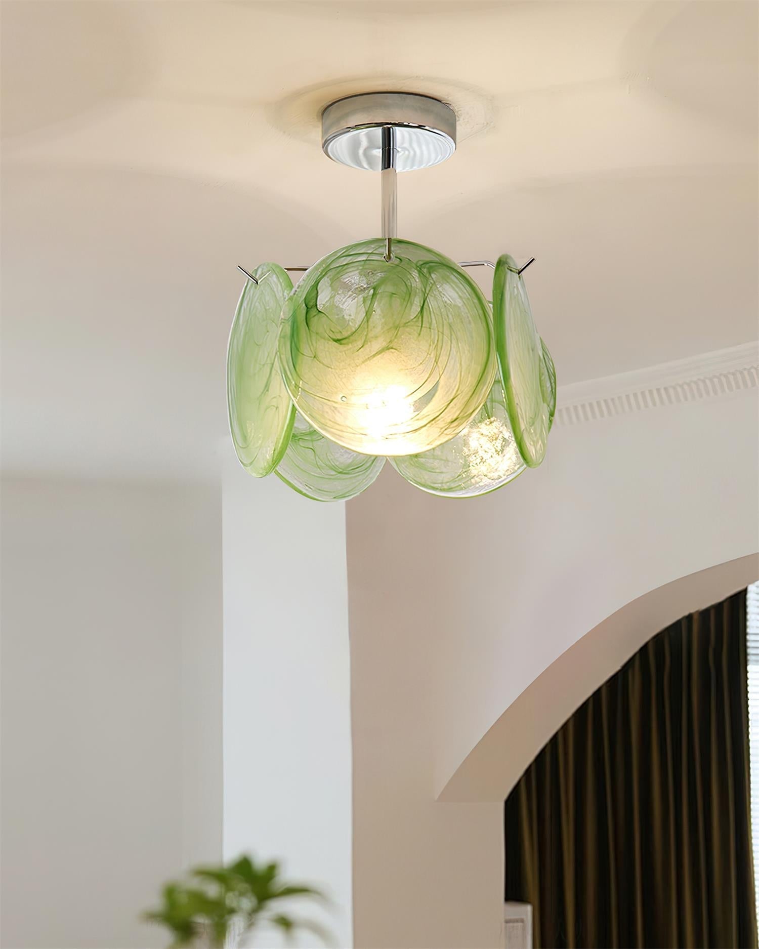 Feyon glas loftlampe | Fioriscas