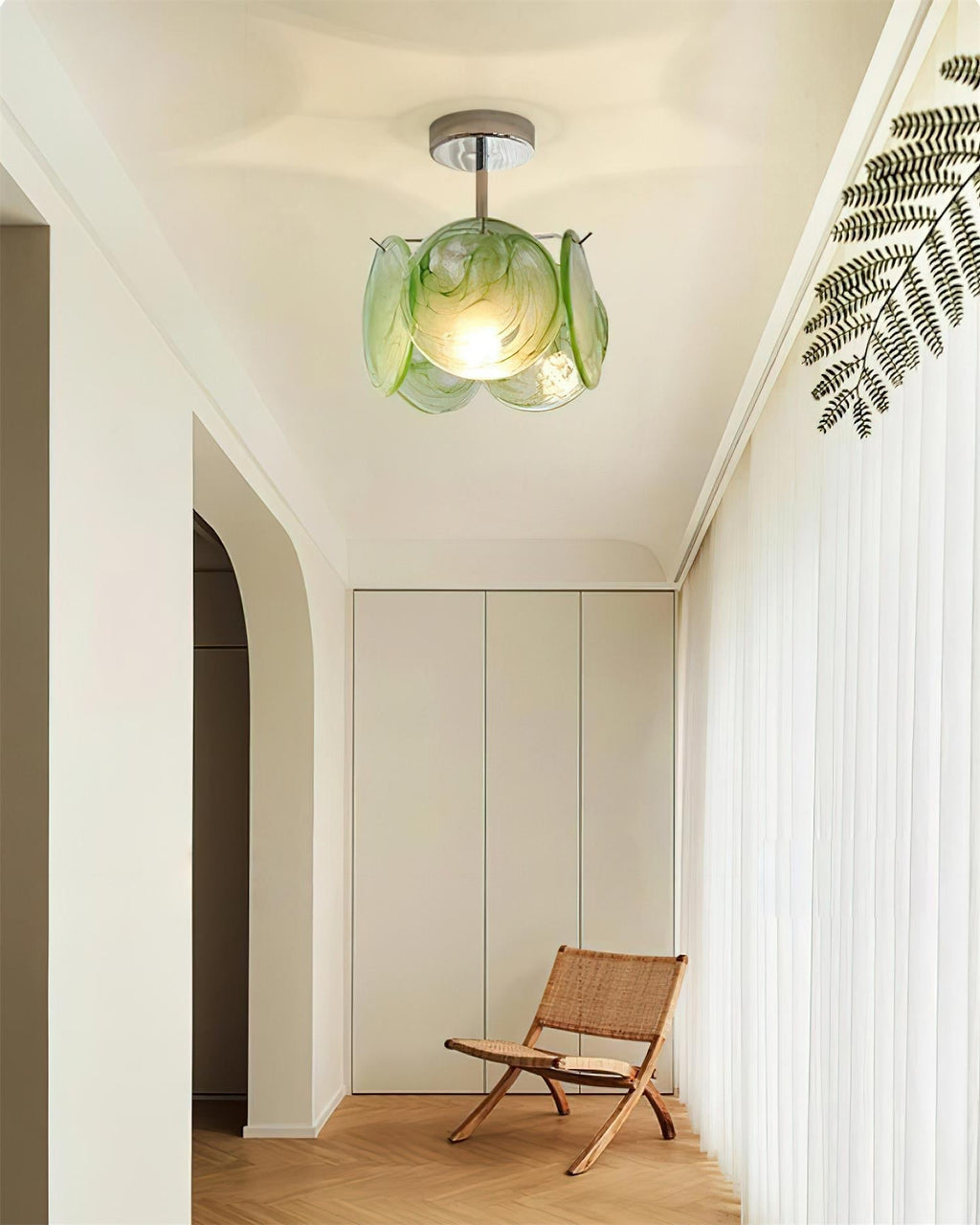 Feyon glas loftlampe | Fioriscas