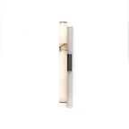 Klyr alabaster lodret cylindrisk væglampe | Fioriscas