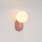 Applique da parete minimalista a globo Lunara | Fioriscas