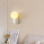 Applique da parete minimalista a globo Lunara | Fioriscas