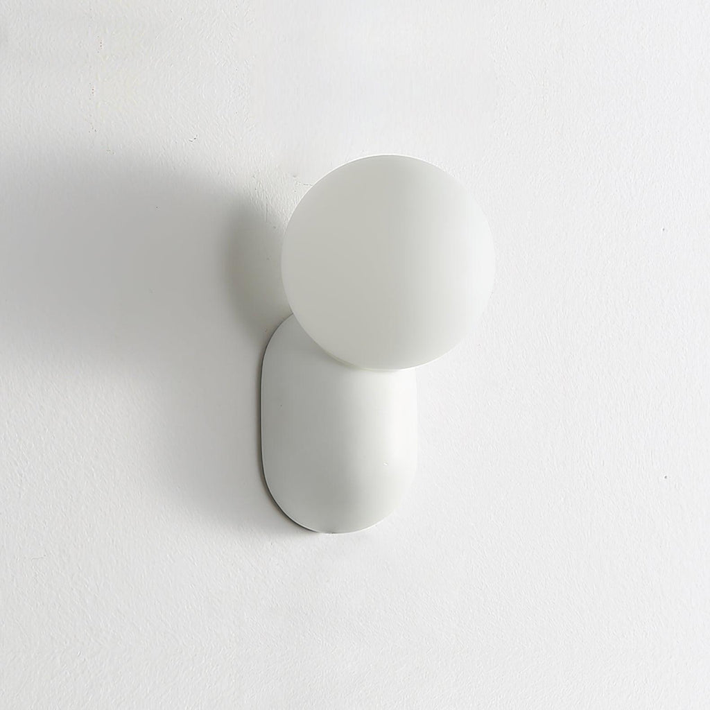 Applique da parete minimalista a globo Lunara | Fioriscas
