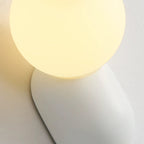 Applique da parete minimalista a globo Lunara | Fioriscas