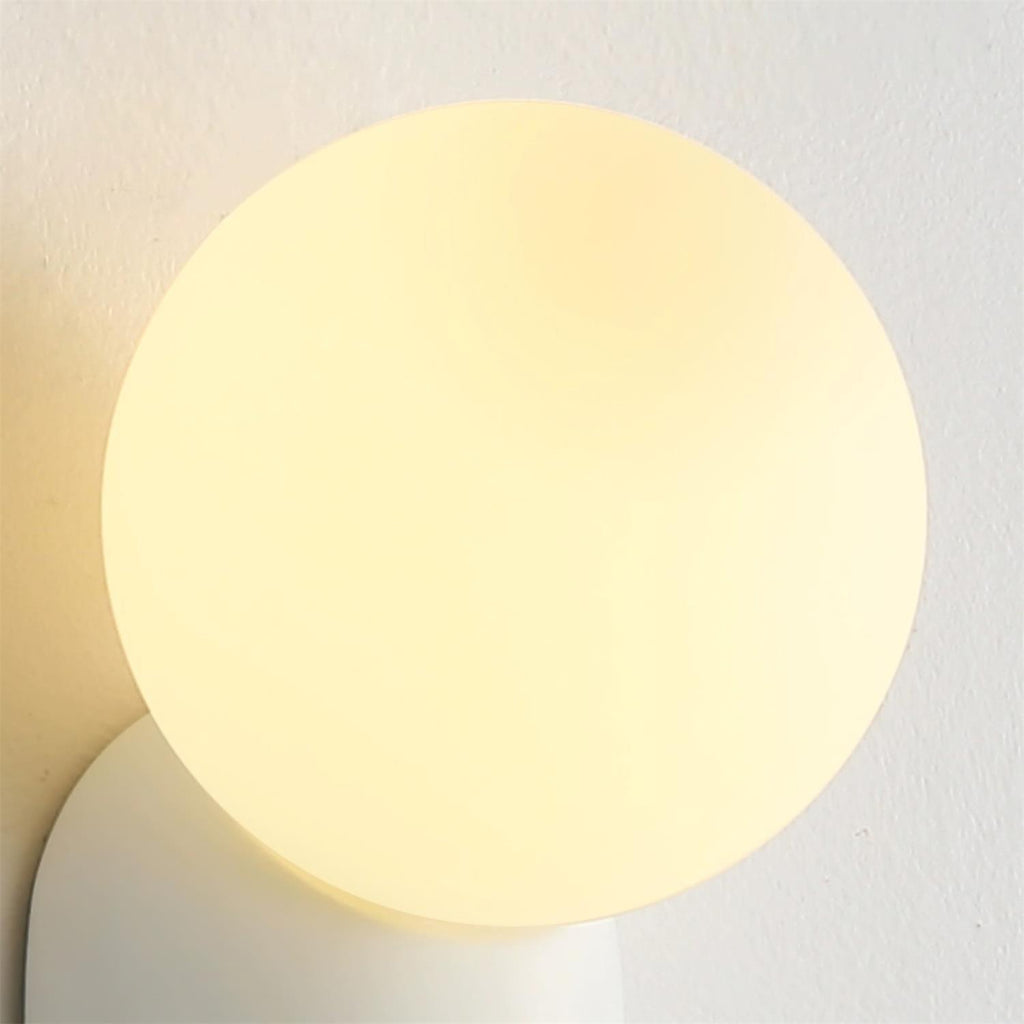 Applique da parete minimalista a globo Lunara | Fioriscas