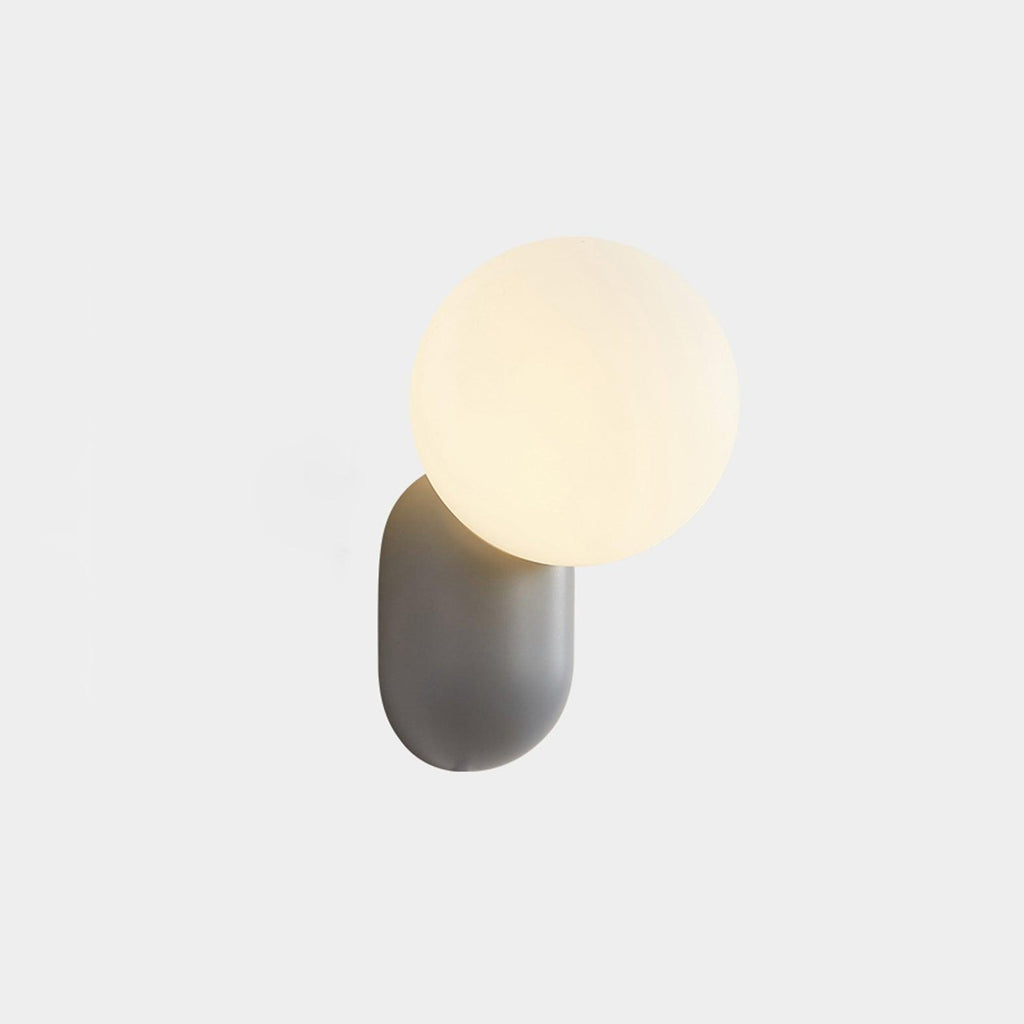 Applique da parete minimalista a globo Lunara | Fioriscas