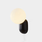 Applique da parete minimalista a globo Lunara | Fioriscas