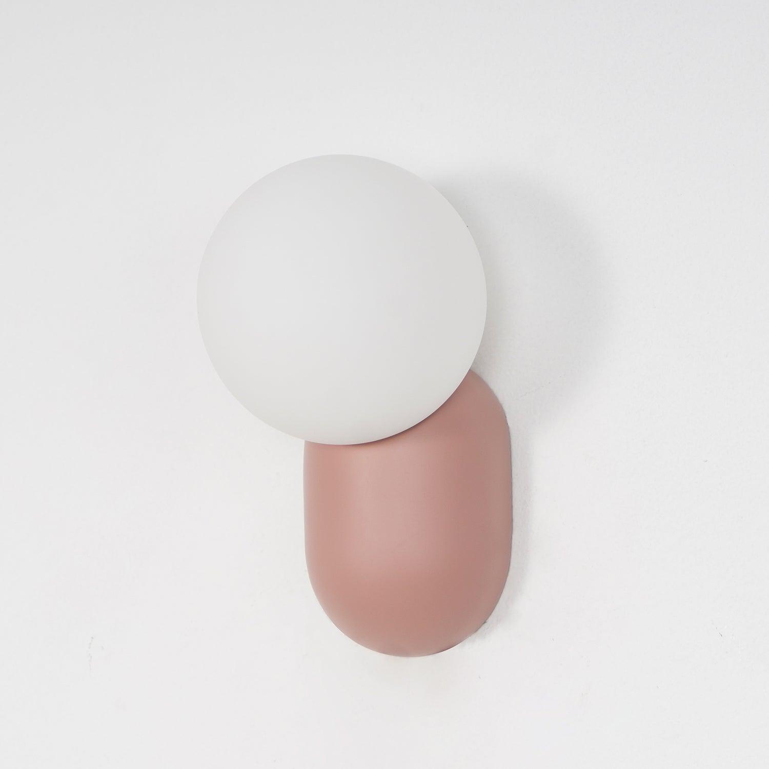 Applique da parete minimalista a globo Lunara | Fioriscas