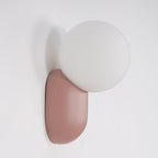 Applique da parete minimalista a globo Lunara | Fioriscas