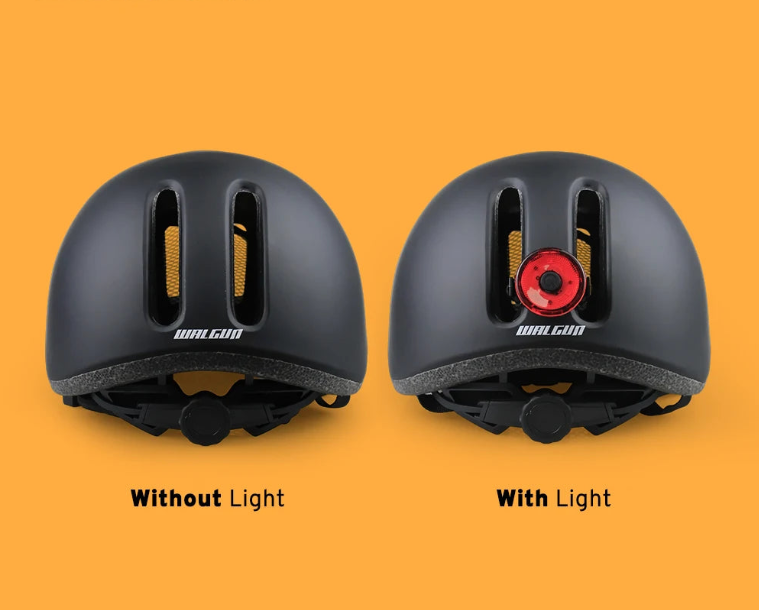 City-Fahrradhelm mit integriertem Insektenschutznetz, belüfteter PC-Schale und abnehmbarem Schirm