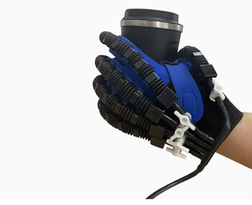 Hand Mobility Glove With Synced Mirror Training And Five Modes