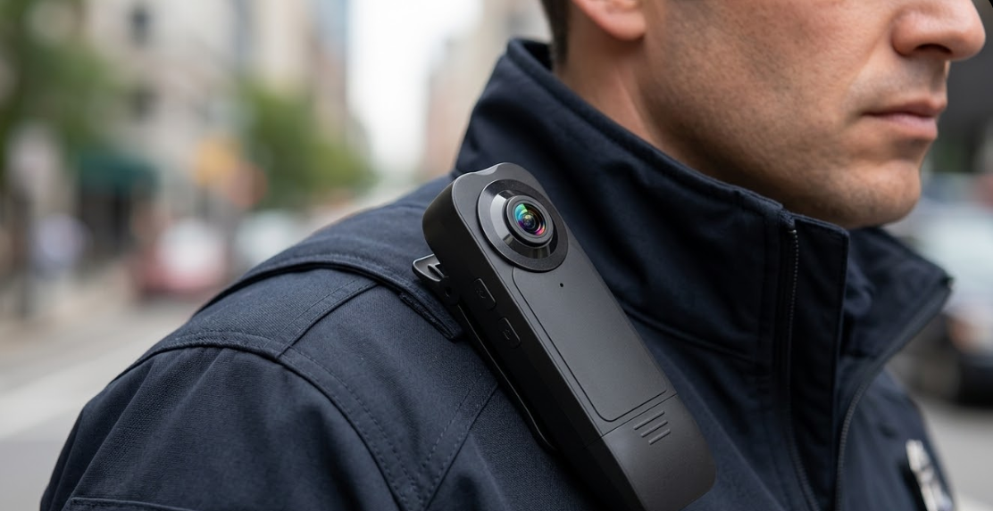 Compact 1080P Body Camera With Night Vision And Motion Detection Clip | Fioriscas