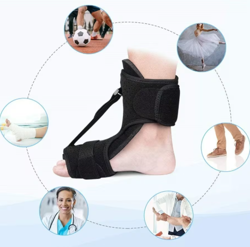 Ortótese personalizável para pé pendente, com suporte estável do tornozelo e conforto durante todo o dia | Fioriscas