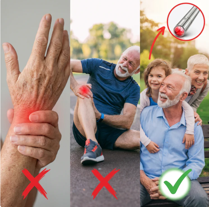 Dispositivo portátil de luz vermelha para conforto muscular e articular | Fioriscas