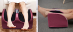 Verwarmde shiatsu-voetmassage met kneedmassage voor snelle verlichting