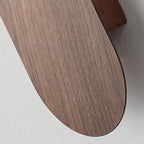 Exuro Indoor Wall Lamp Wood Color / Walnut Color | Fioriscas