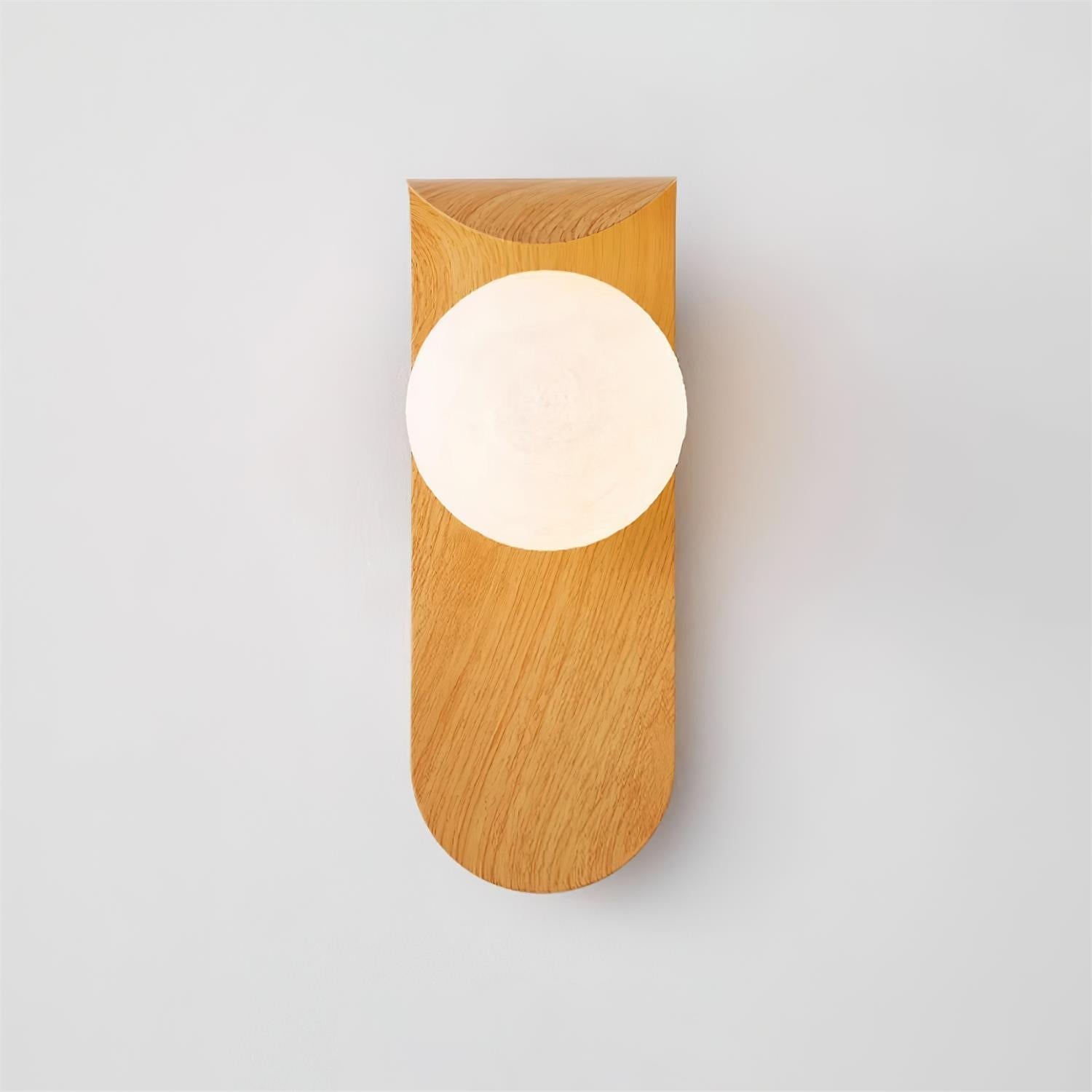 Exuro Indoor Wall Lamp Wood Color / Walnut Color | Fioriscas