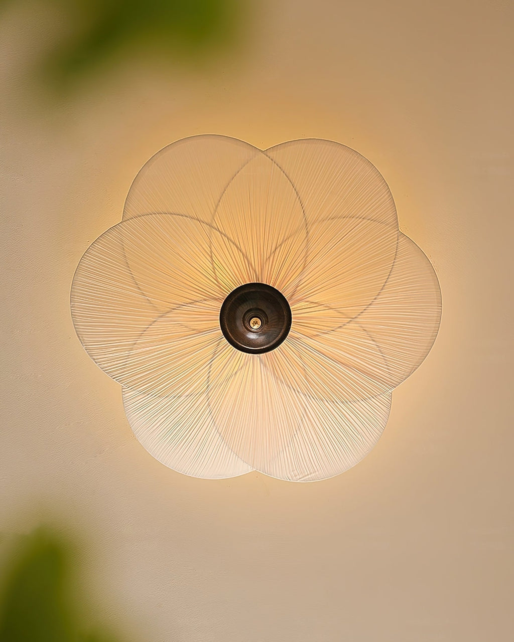 Evola blad-inspireret indbygningsloftlampe | Fioriscas
