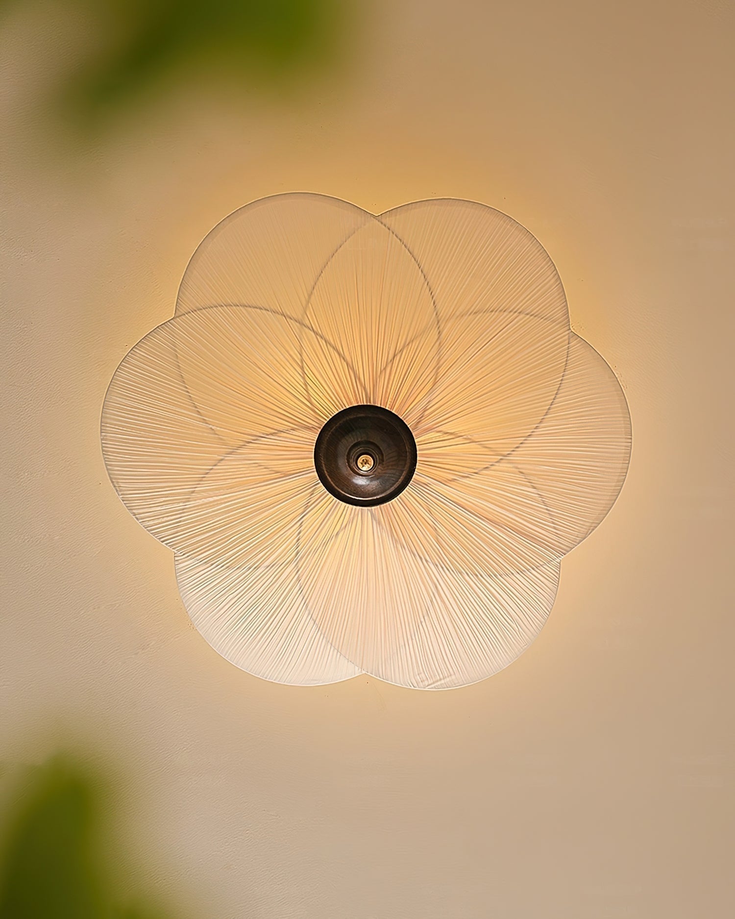 Evola blad-inspireret indbygningsloftlampe | Fioriscas