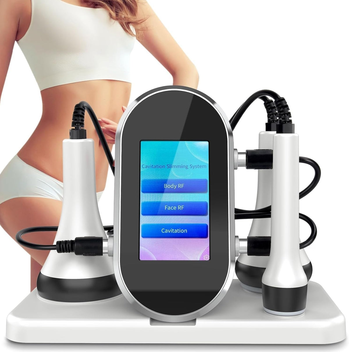 Home Ultrasonic Cavitation And RF Slimming Device For Fat Reduction And Tightening | Fioriscas