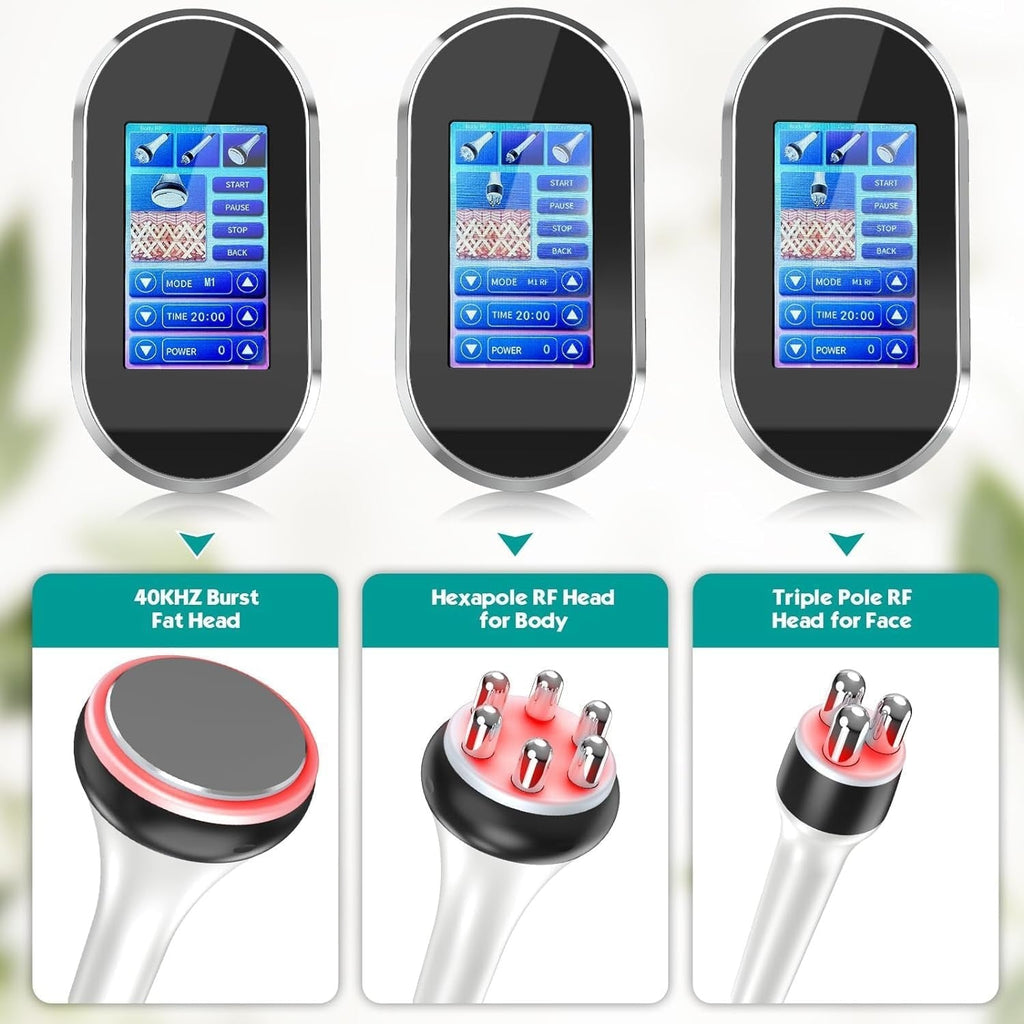 Home Ultrasonic Cavitation And RF Slimming Device For Fat Reduction And Tightening | Fioriscas