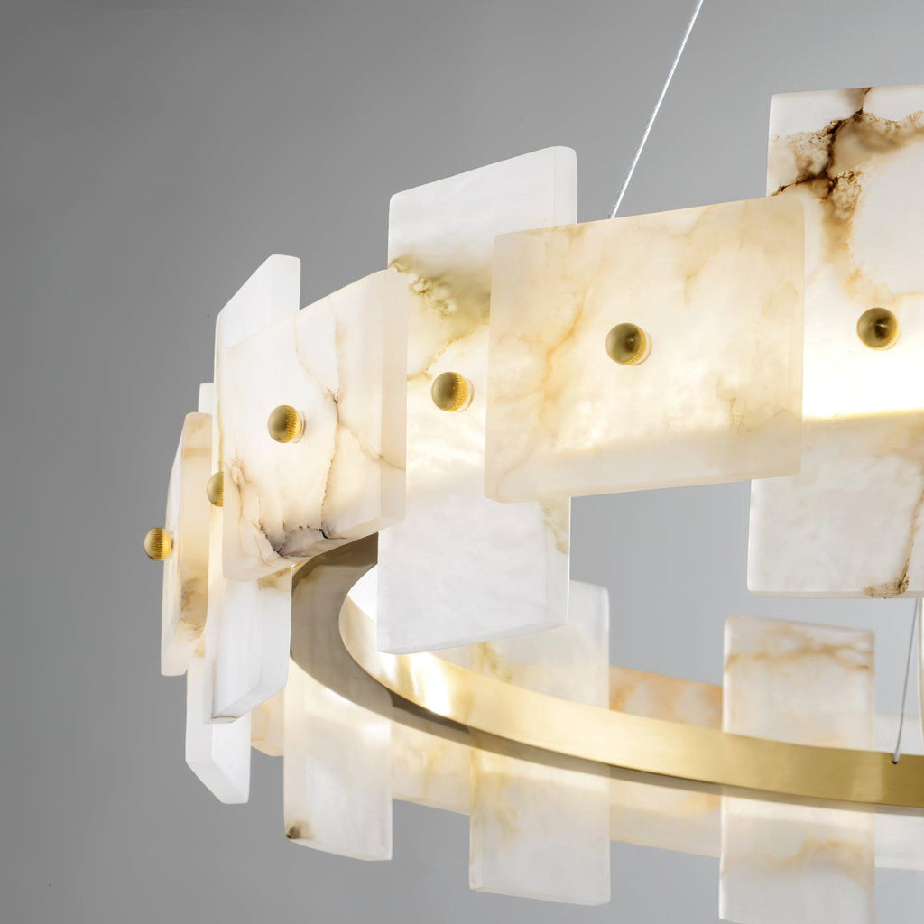 Casolarae Alabaster-Kronleuchter | Fioriscas