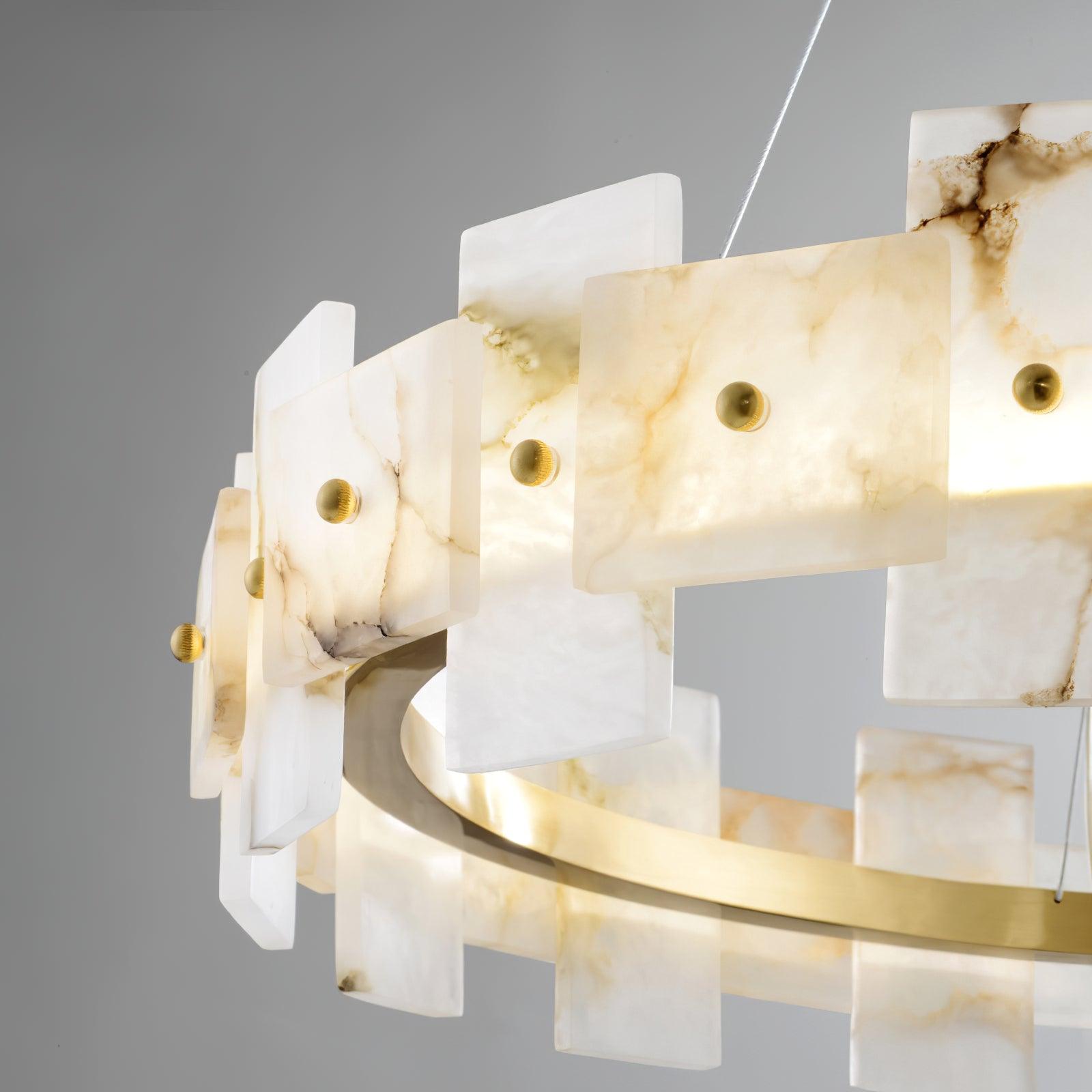 Casolarae Alabaster-Kronleuchter | Fioriscas