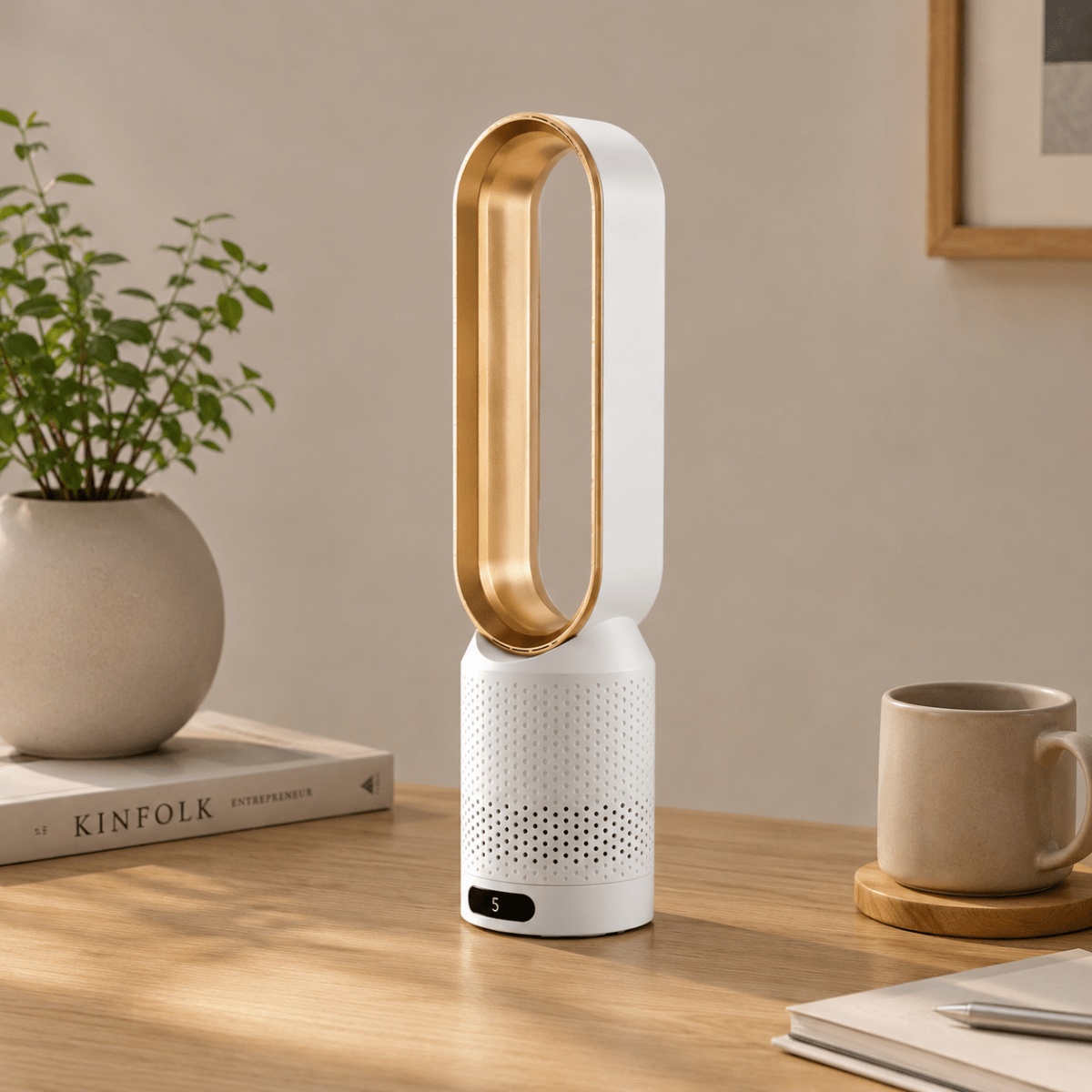 Věžový ventilátor 3 v 1 pro chladné a příjemné proudění vzduchu v domácnosti