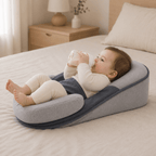 Almohada ergonómica para bebé con suave inclinación para la comodidad diaria | Fioriscas