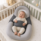 Almohada ergonómica para bebé con suave inclinación para la comodidad diaria | Fioriscas