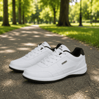 Baskets orthopédiques en cuir pour hommes, offrant un excellent confort et un bon maintien | Fioriscas